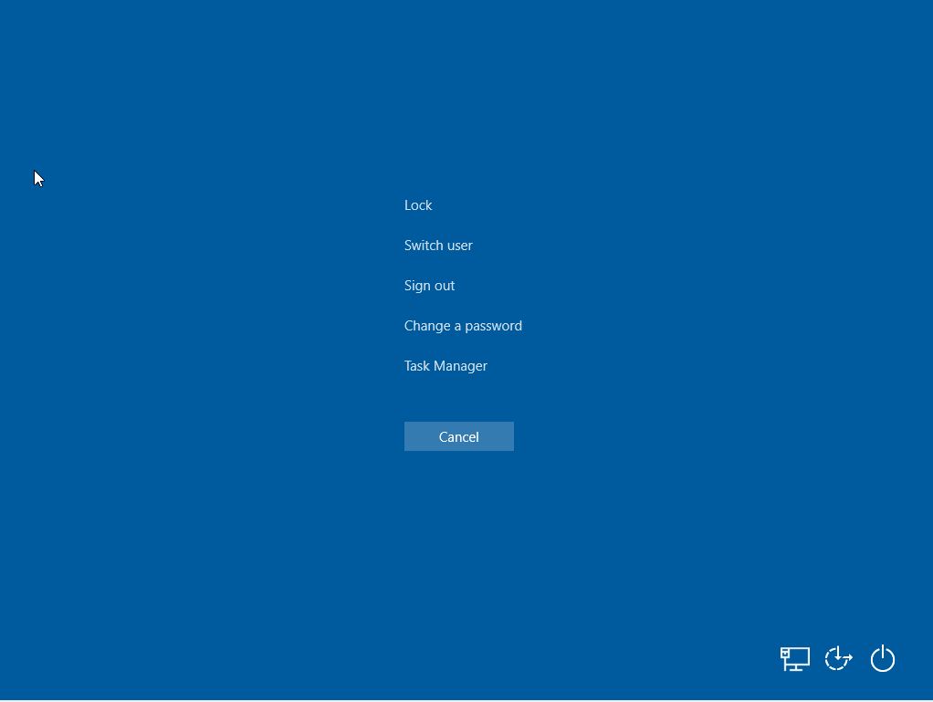 enable ctrl alt del windows 10